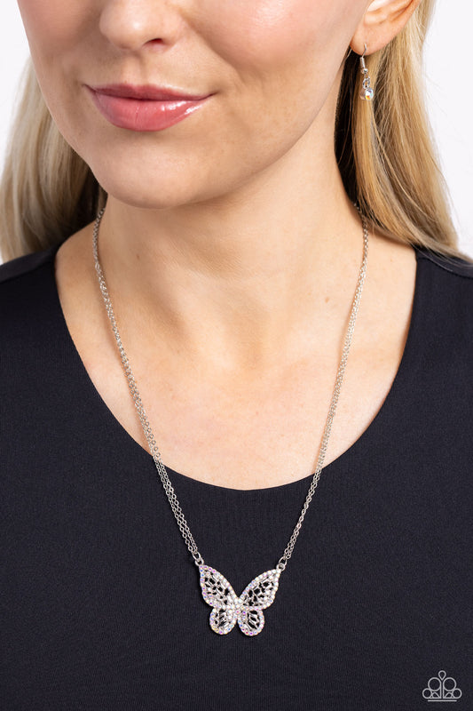 Baroque Butterfly Multi Necklace - Jewelry by Bretta