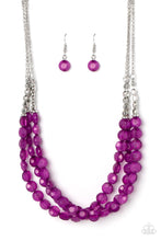 Pacific Picnic Purple Necklace - Jewelry by Bretta