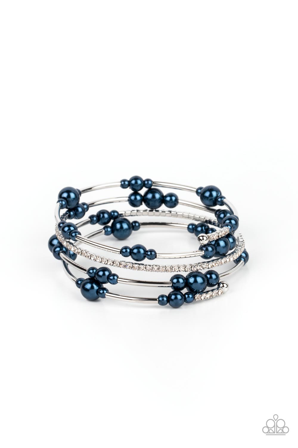 Marina Masterpiece Blue Coil Bracelet - Jewelry by Bretta