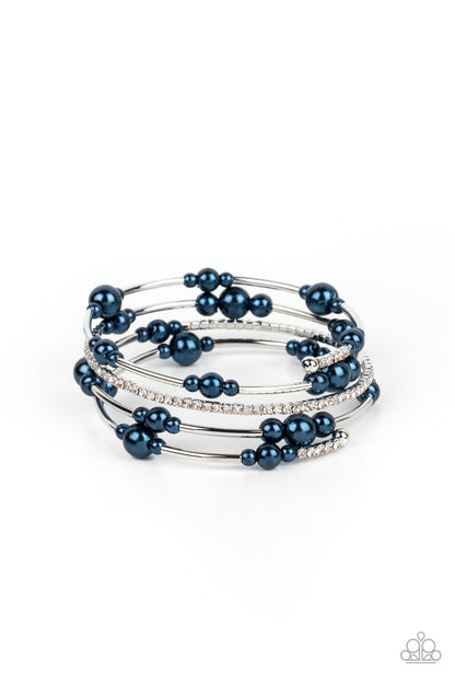 Marina Masterpiece Blue Coil Bracelet - Jewelry by Bretta