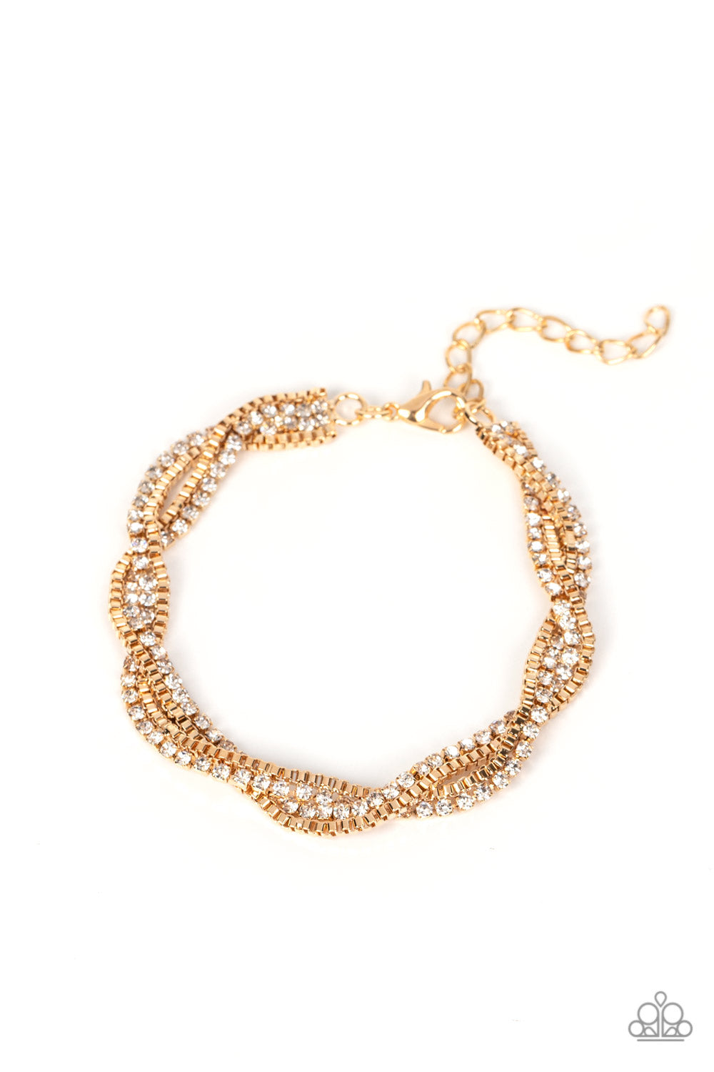 Box Office Bling Gold Bracelet - Jewelry by Bretta