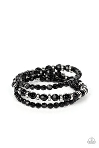 Its a Vibe Black Coil Bracelet - Jewelry by Bretta