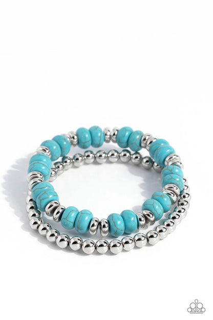 Secret Quarry Blue Bracelets - Jewelry by Bretta