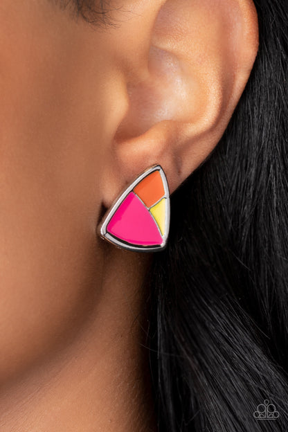 Kaleidoscopic Collision Multi Earrings - Jewelry by Bretta