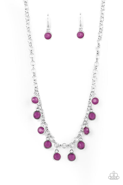 Moonbeam Magic Purple Necklace  - Jewelry by Bretta
