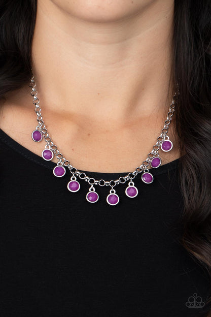 Moonbeam Magic Purple Necklace  - Jewelry by Bretta