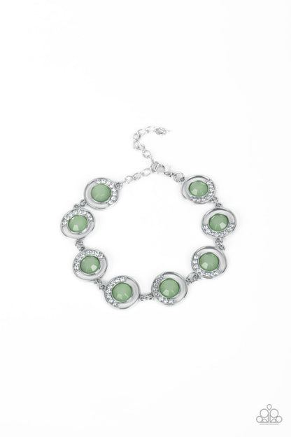 Twinkling Trajectory Green Bracelet - Jewelry by Bretta