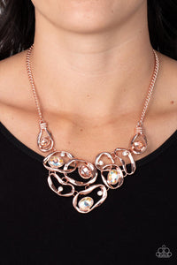 Warp Speed Copper Necklace - Jewelry by Bretta