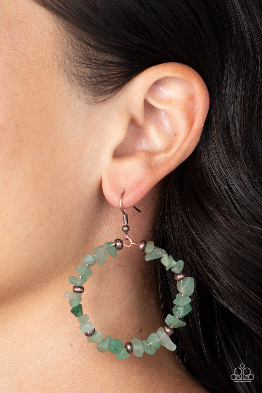 Mineral Mantra Green Earrings - Jewelry by Bretta
