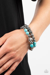 Sagebrush Saga Blue Bracelet - Jewelry by Bretta