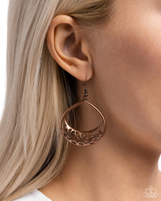 Island Ambrosia Copper Earrings - Jewelry by Bretta