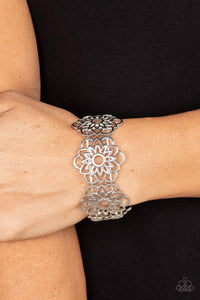Baroque Bouquet Silver Bracelet - Jewelry by Bretta
