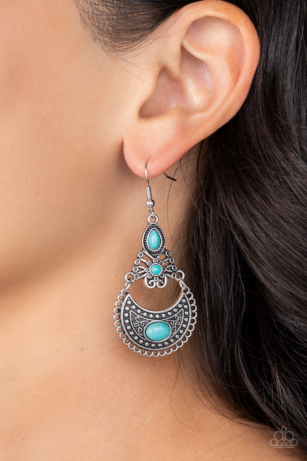 Sahara Samba Blue Earrings - Jewelry by Bretta