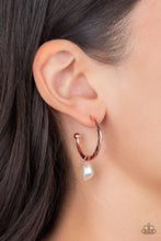 GLAM Overboard Copper Earrings - Jewelry by Bretta