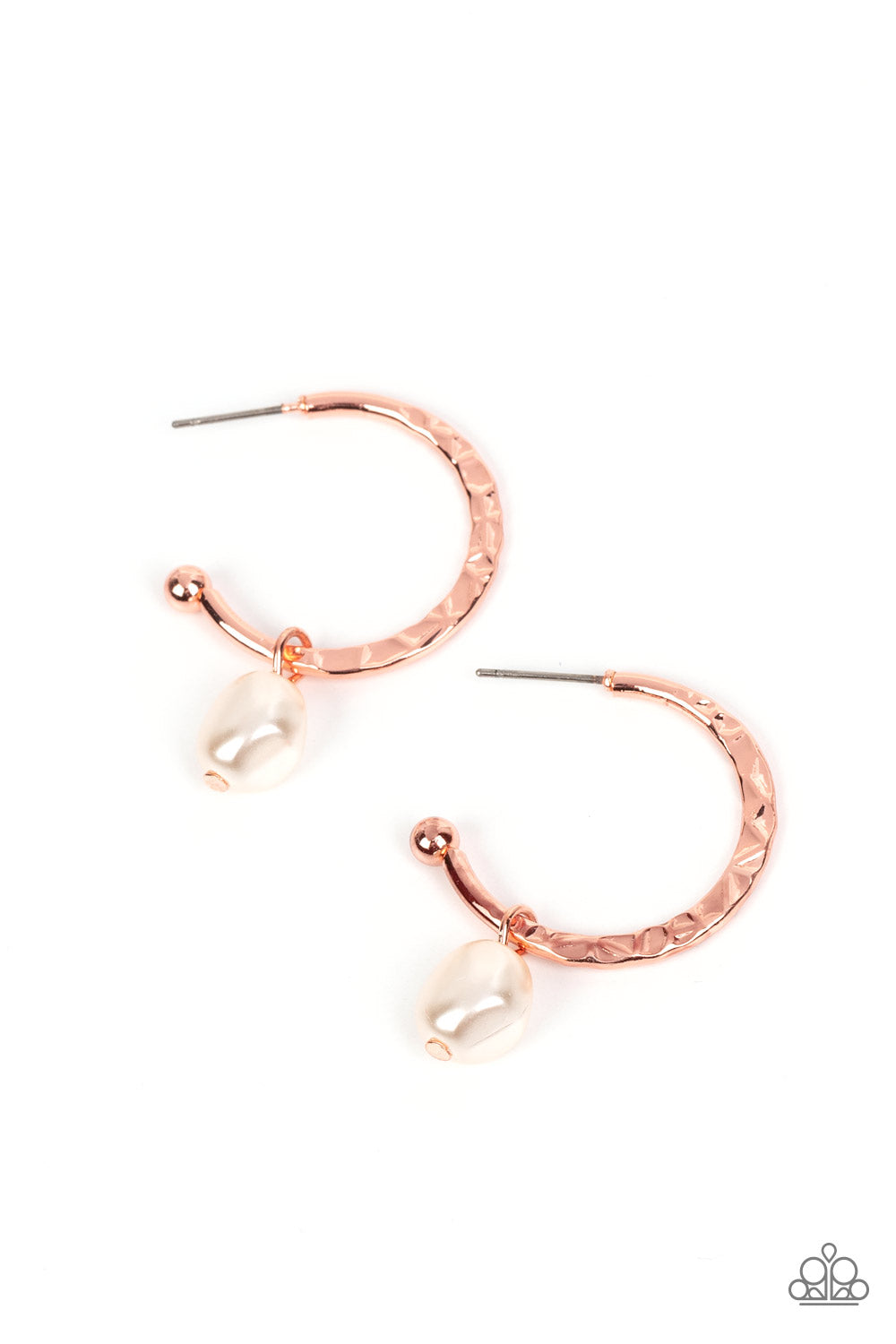 GLAM Overboard Copper Earrings - Jewelry by Bretta