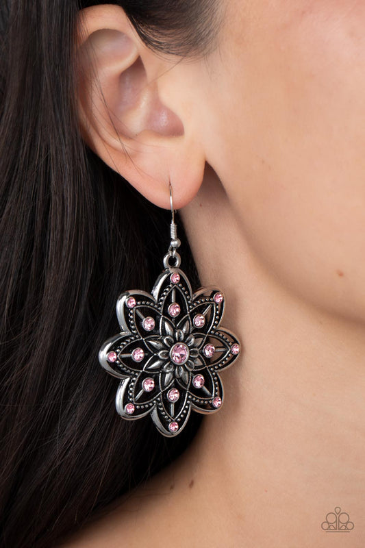 Prismatic Perennial Pink Earrings - Jewelry by Bretta