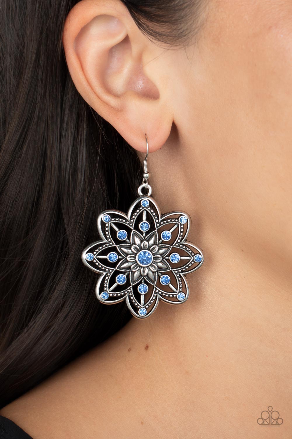 Prismatic Perennial Blue Earrings - Jewelry by Bretta