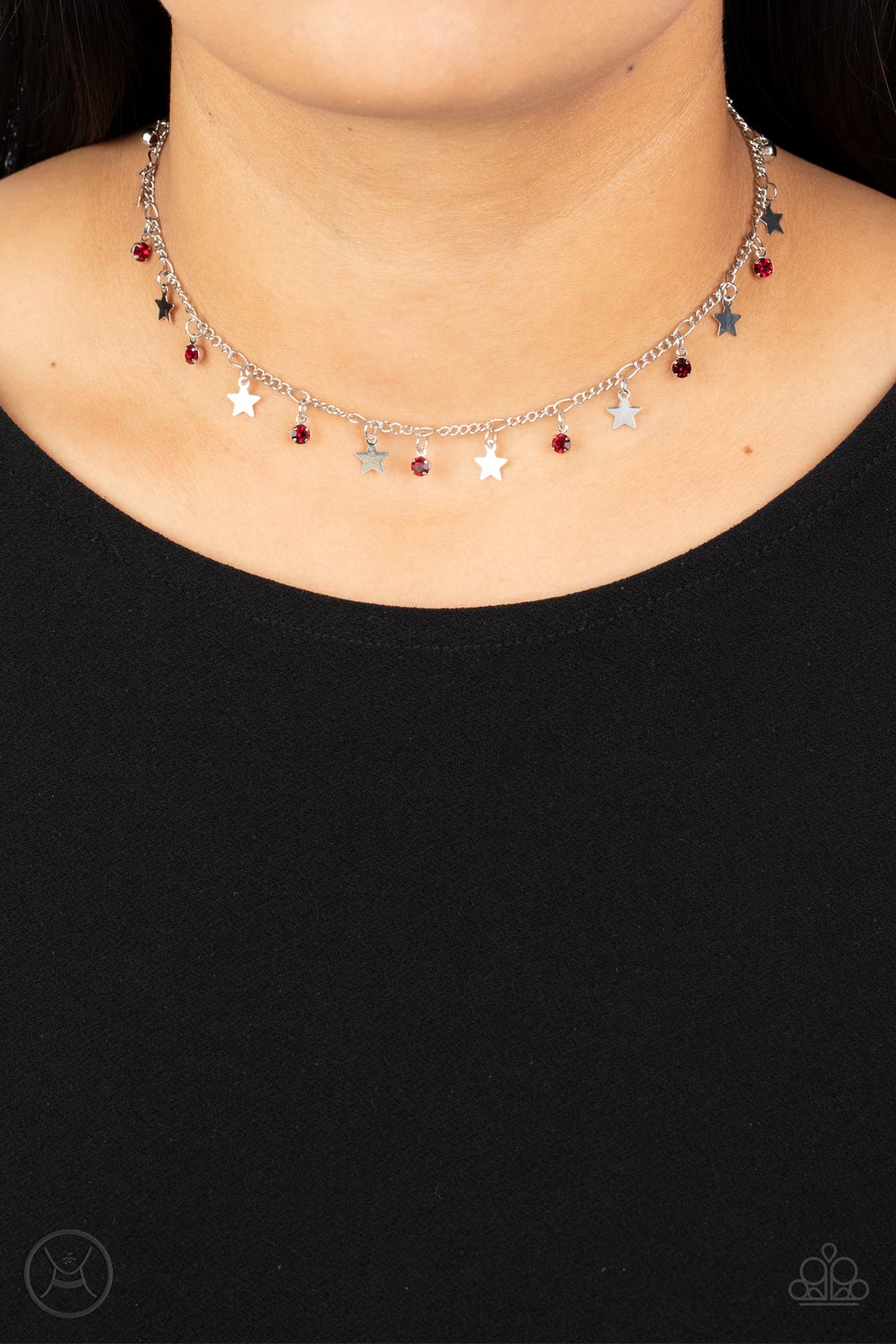 Little Lady Liberty Red Necklace - Jewelry by Bretta