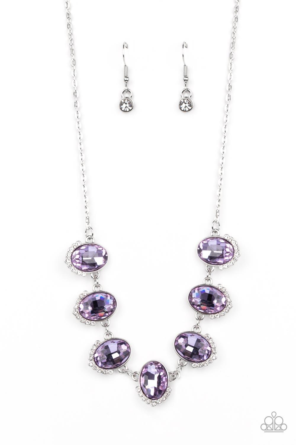 Unleash Your Sparkle Purple Necklace - Jewelry by Bretta