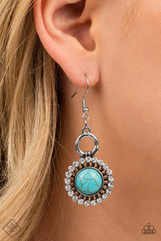 Mojave Mogul Blue Earrings - Jewelry by Bretta