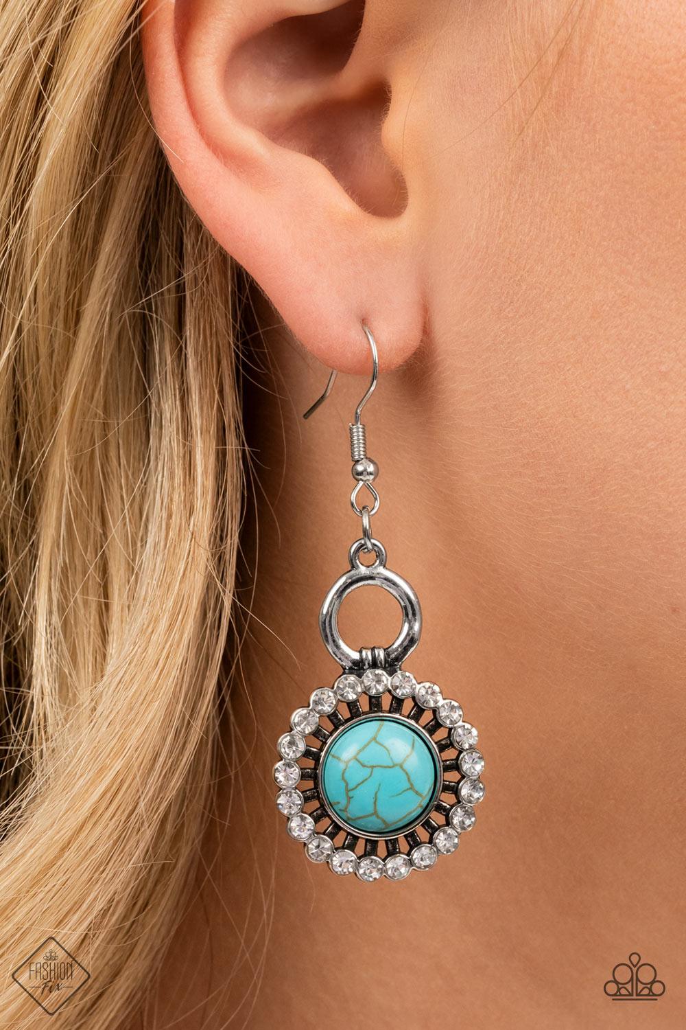 Mojave Mogul Blue Earrings - Jewelry by Bretta