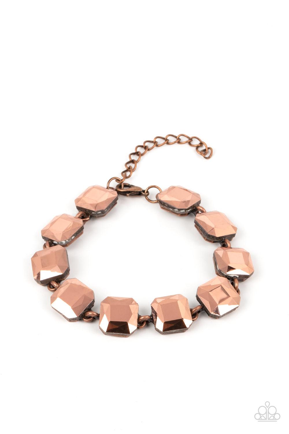 Mind-Blowing Bling Copper Bracelet - Jewelry by Bretta