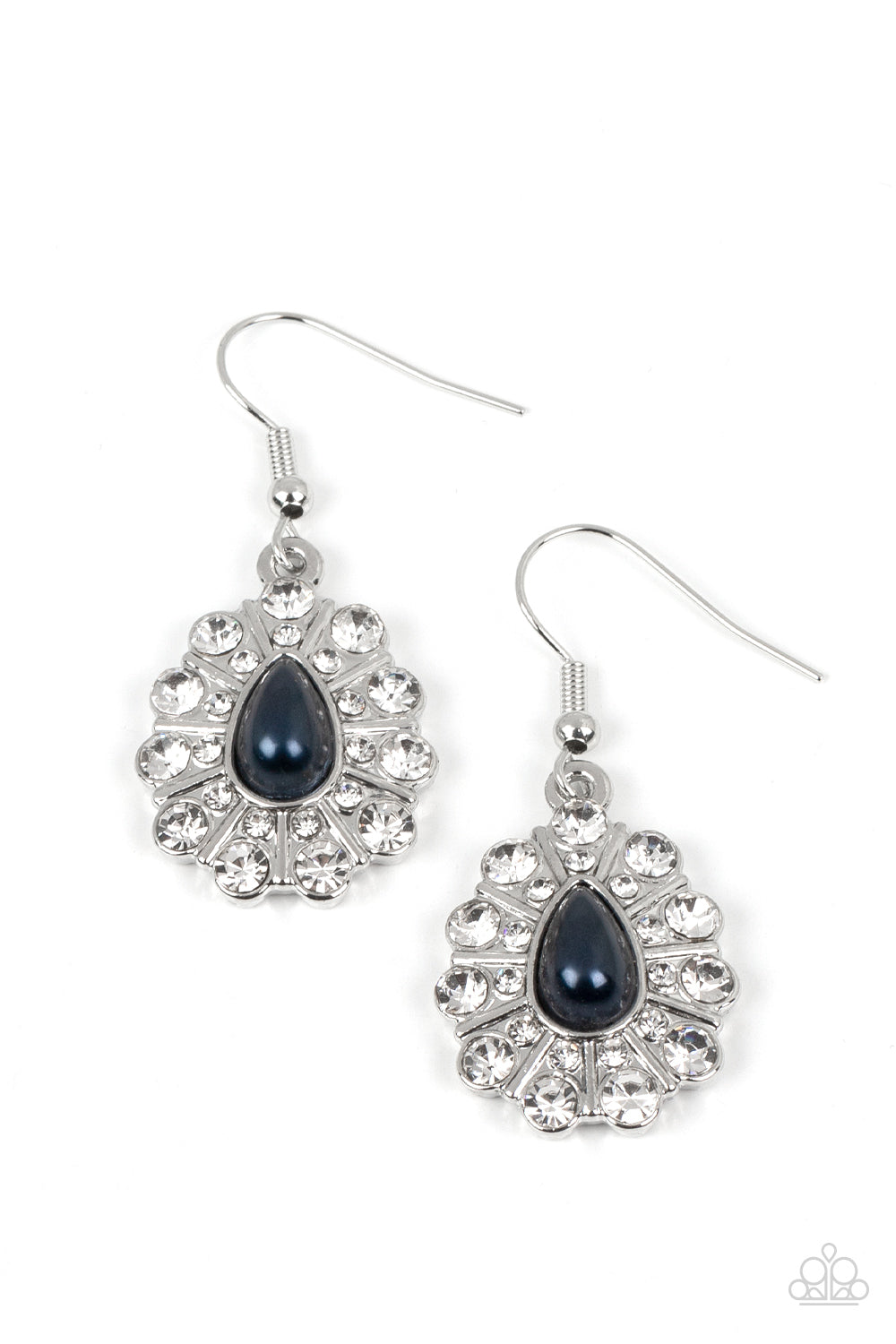 Extroverted Elegance Blue Earrings - Jewelry by Bretta