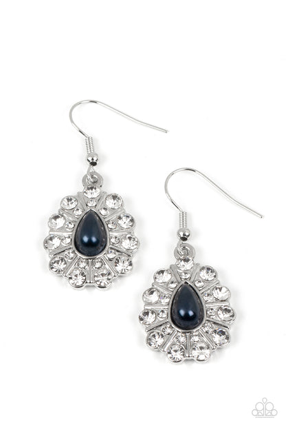 Extroverted Elegance Blue Earrings - Jewelry by Bretta