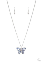 Free-Flying Flutter Blue Butterfly Necklace and Bracelet Set - Jewelry by bretta - Jewelry by Bretta