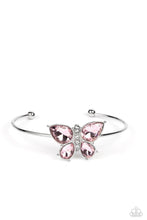 Butterfly Beatitude - Pink Bracelet - Jewelry by Bretta