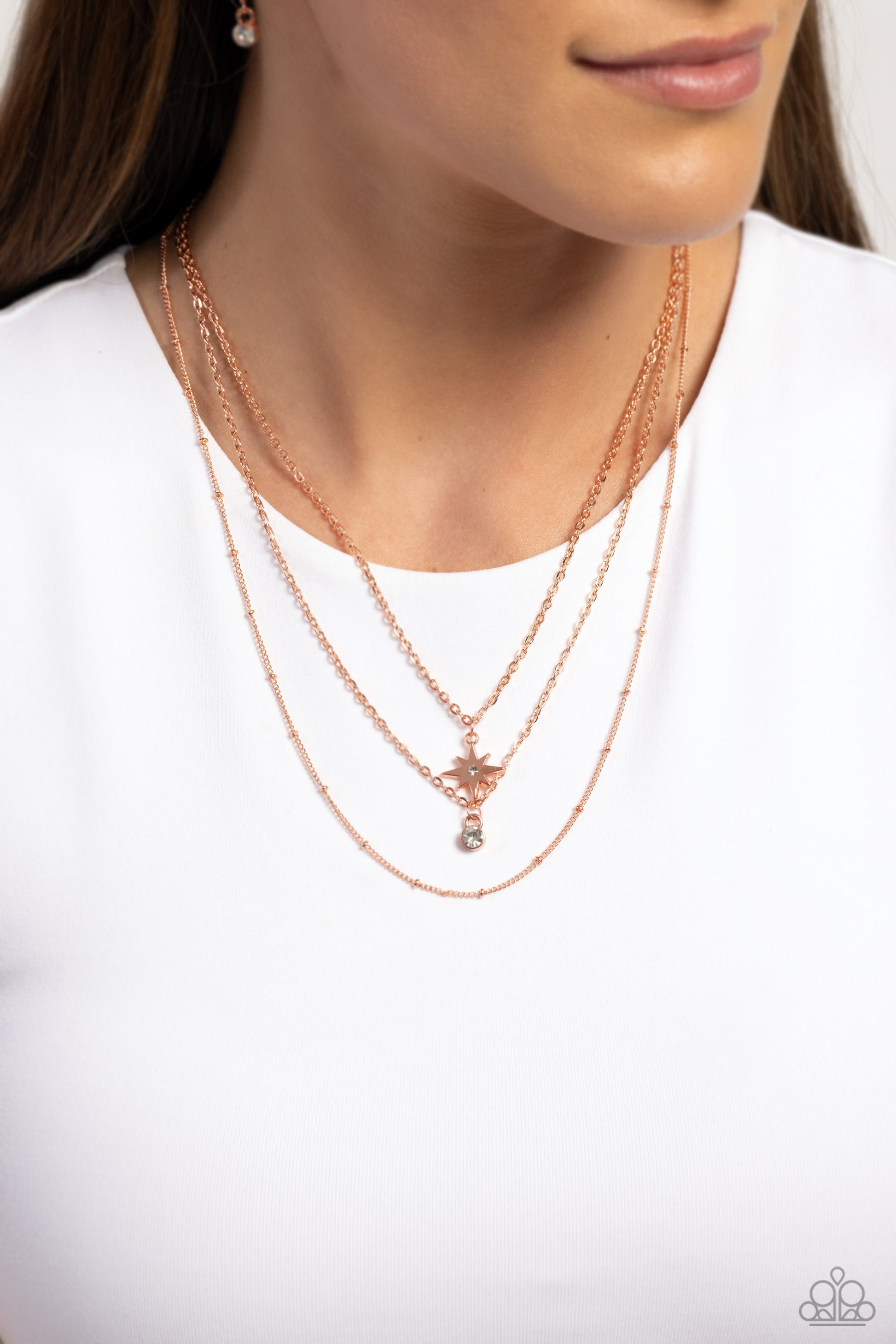 Trendy Twinkle Copper Necklace - Jewelry by Bretta
