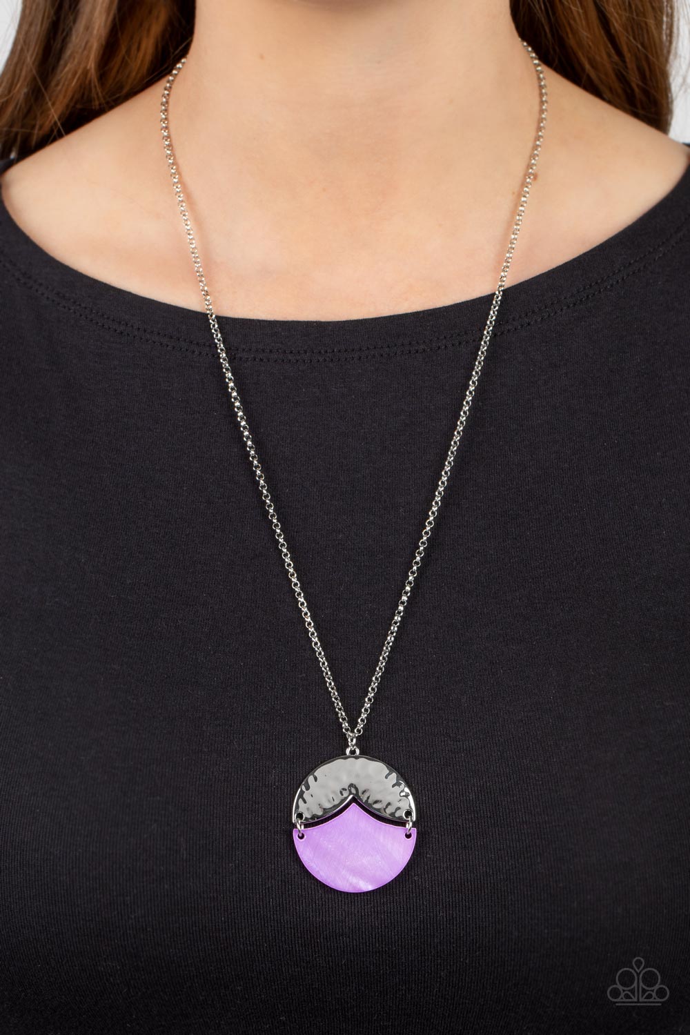 Seaside Sabbatical Purple Necklace - Jewelry by Bretta