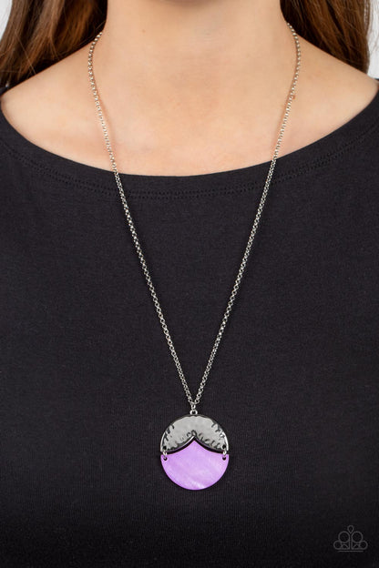 Seaside Sabbatical Purple Necklace - Jewelry by Bretta