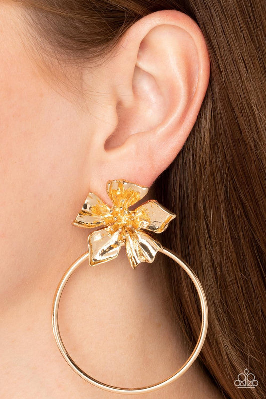 Buttercup Bliss Gold Earrings - Jewelry by Bretta