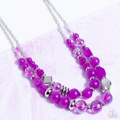 Mere Magic Purple Necklace - Jewelry by Bretta