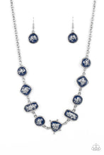 Fleek and Flecked Blue Necklace - Jewelry by Bretta