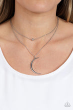 Modern Moonbeam Silver Necklace - Jewelry by Bretta