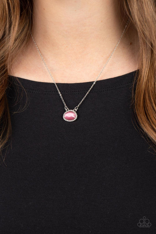 Treasure Me Always Pink Necklace - Jewelry by Bretta