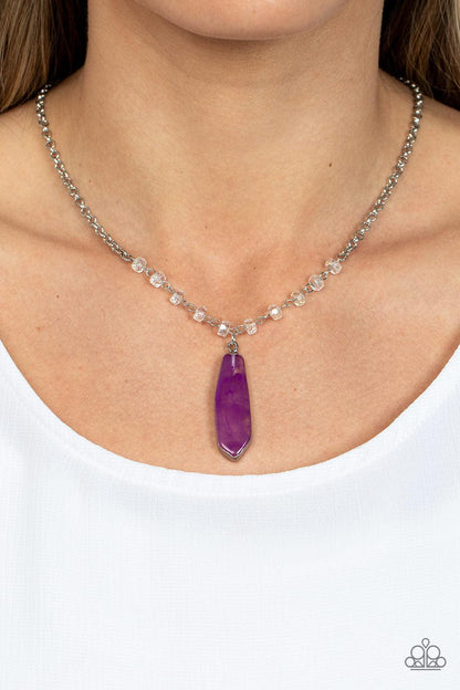 Magical Remedy Purple Necklace - Jewelry by Bretta