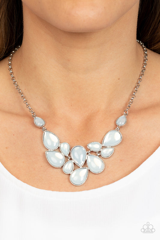 Keeps GLOWING and GLOWING White Necklace - Jewelry by Bretta
