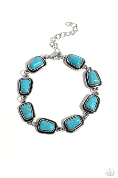 Chasing Canyons Blue Bracelet  - Jewelry by Bretta
