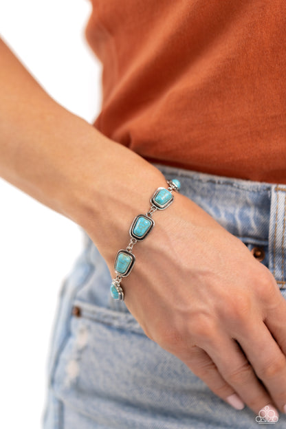 Chasing Canyons Blue Bracelet  - Jewelry by Bretta