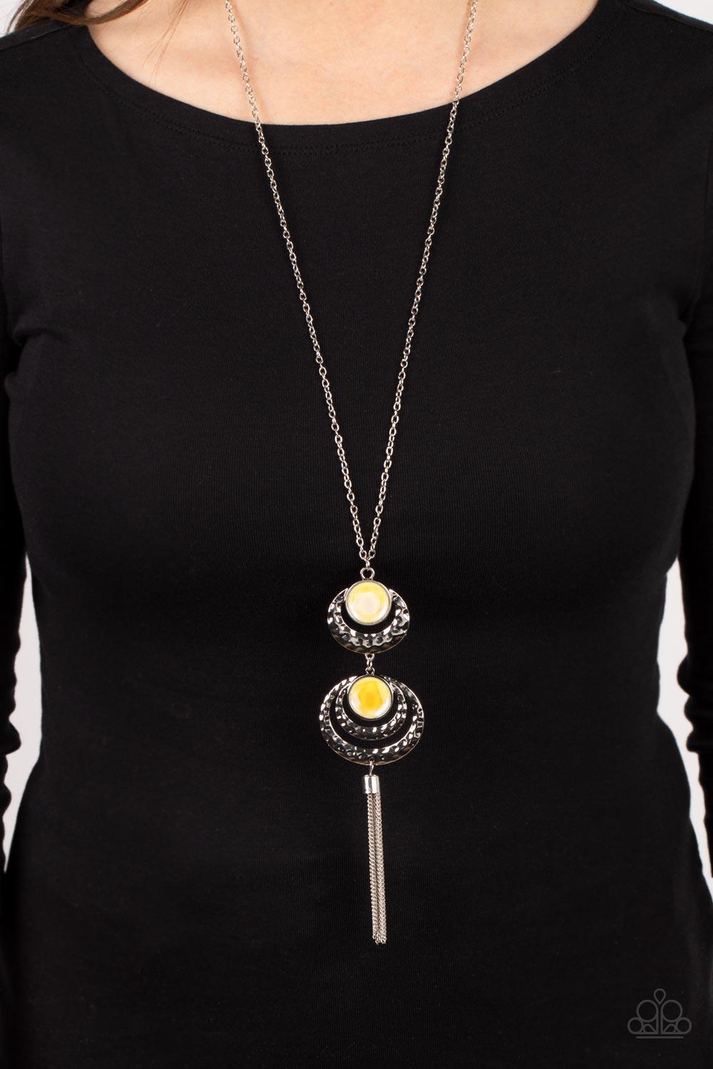 Limitless Luster Yellow Necklace - Jewelry by Bretta