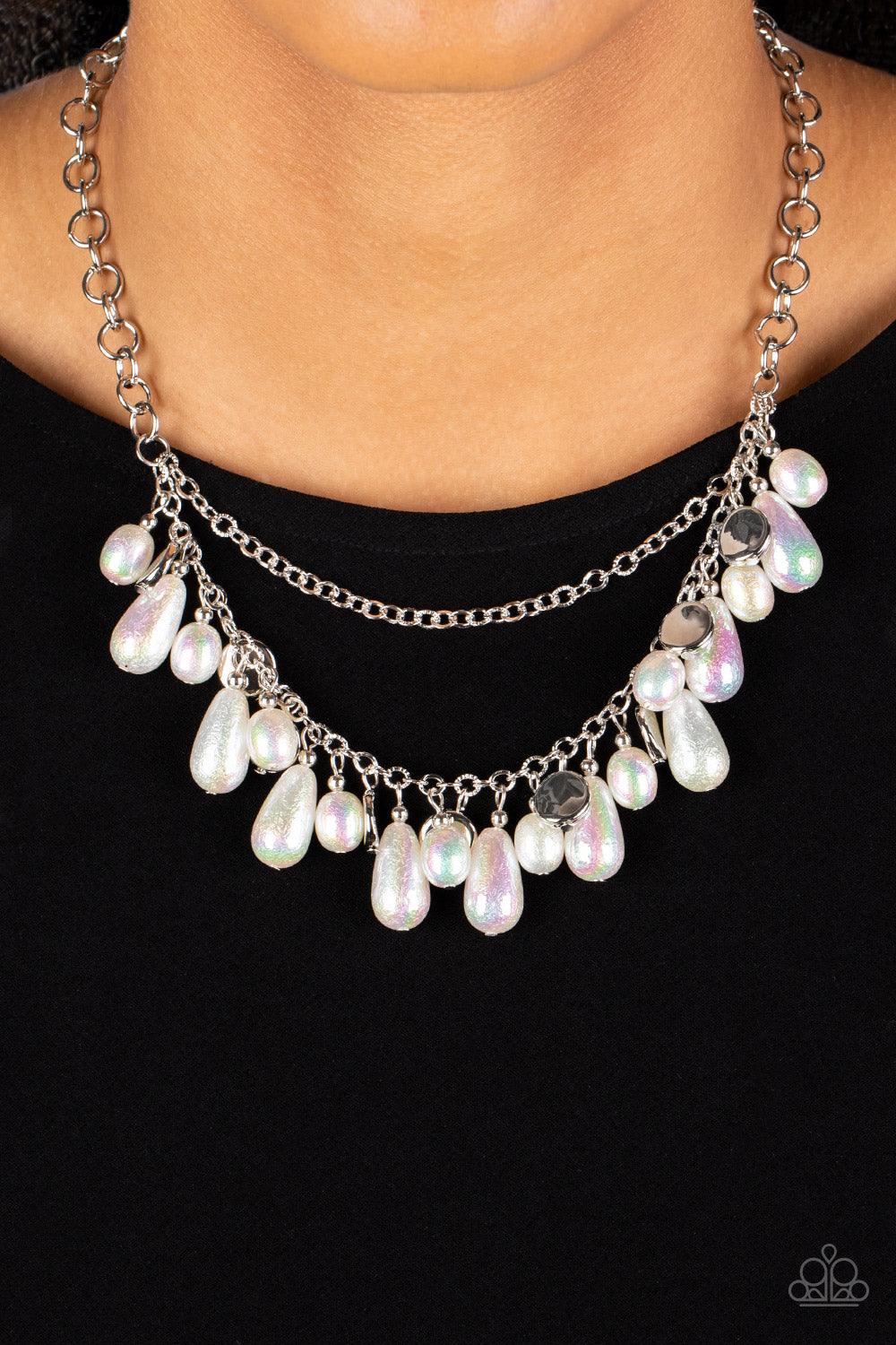Interstellar Serenity White Necklace - Jewelry by Bretta
