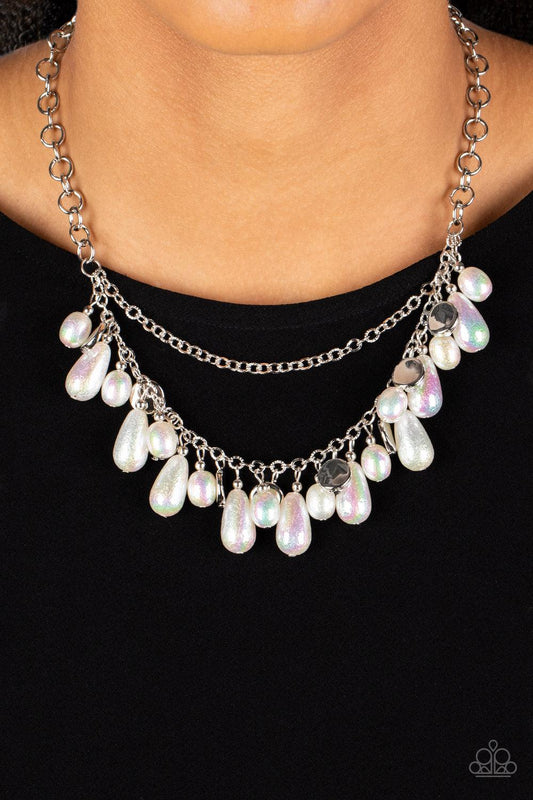 Interstellar Serenity White Necklace - Jewelry by Bretta