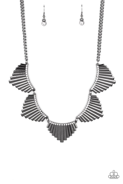 MANE Street Black Necklace - Jewelry by Bretta