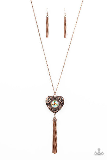 Prismatic Passion Copper Necklace - Jewelry by Bretta