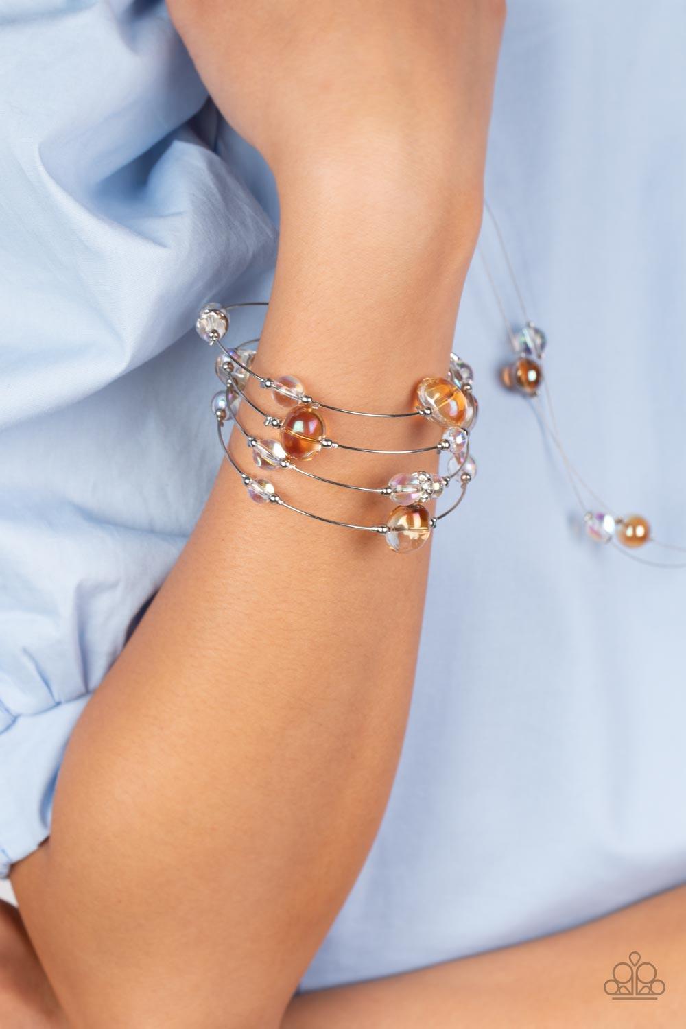 Optical Auras Multi Coil Bracelet - Jewelry by Bretta