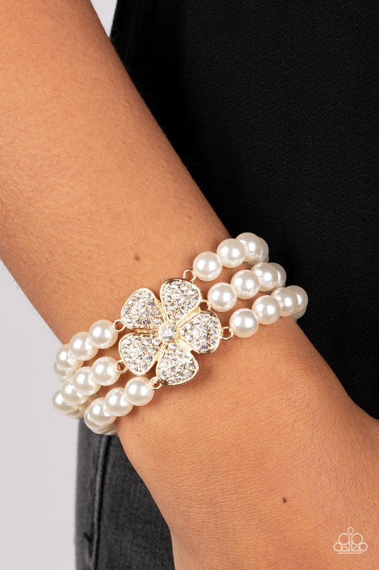 Park Avenue Orchard Gold Bracelet - Jewelry by Bretta