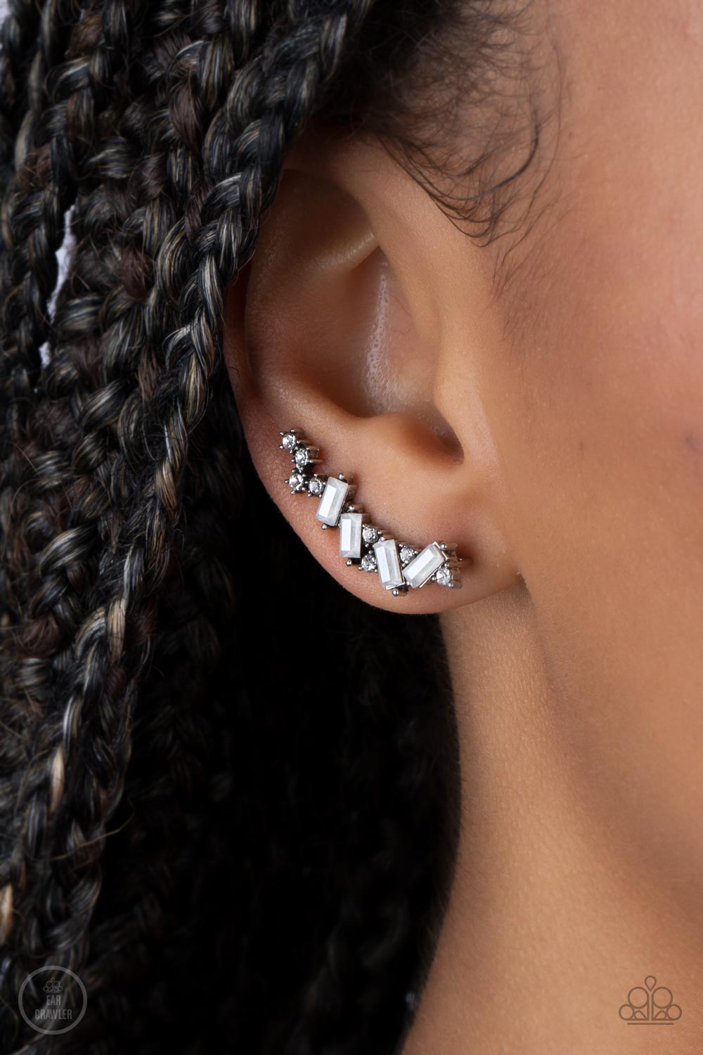 Stay Magical White Earrings - Jewelry by Bretta